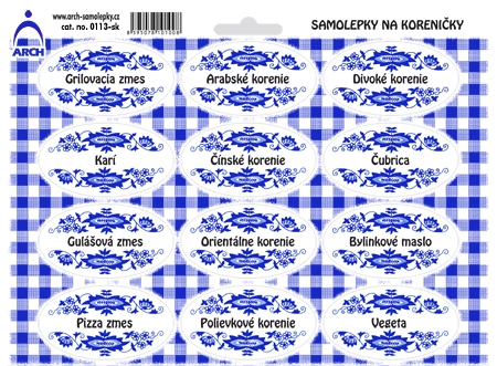 Modrý cibulák - Grilovacia zmes