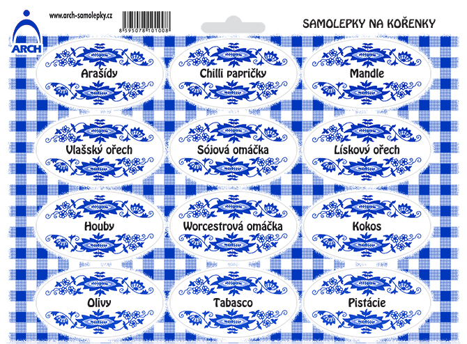 Modrý cibulák - Arašídy