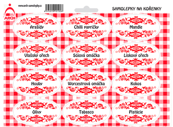 Červený cibulák - Arašídy