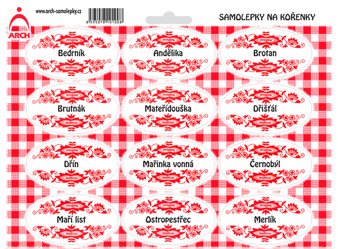 Červený cibulák - Bedrník