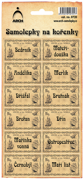 Koření světa - Bedrník