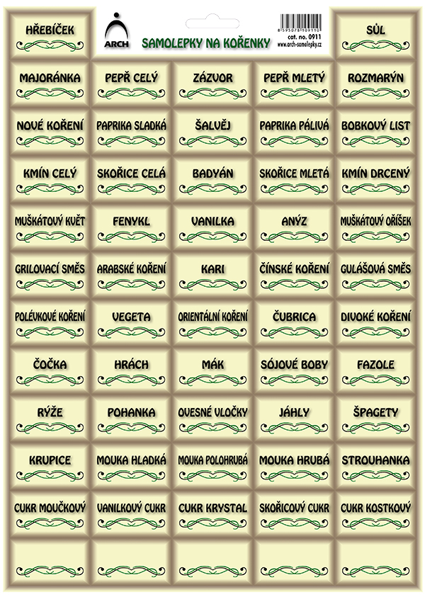 ORNAMENTY - Hřebíček (základ)