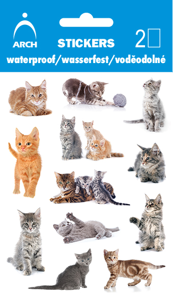 Voděodolné samolepky - MIX po 3 kusech