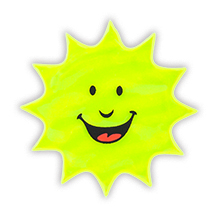 Reflexní samolepka - Sluníčko