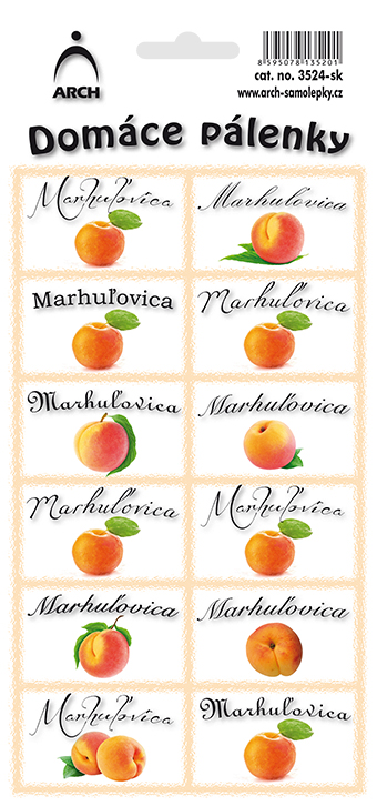 DOMÁCE PÁLENKY - marhuľovica