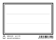 Etikety na spisy - menší - vysoce lesklé