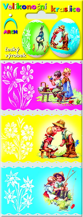 Velikonoční košilky - barevný podklad