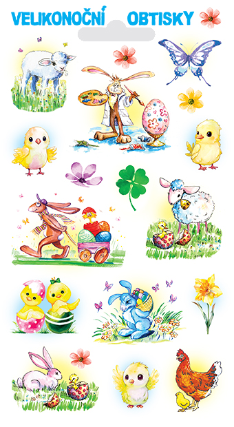 Obtisky - ovečka (19 obr.)