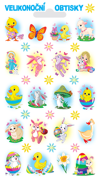 Obtisky - kačenka (32 obrázků)