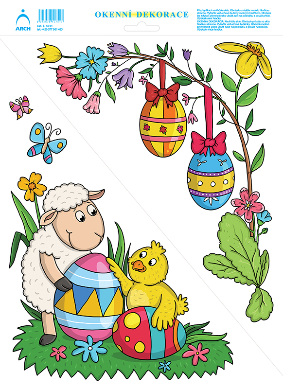 Rohové motivy - beránek