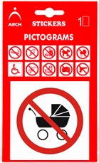 Nevstupujte s kočárkem