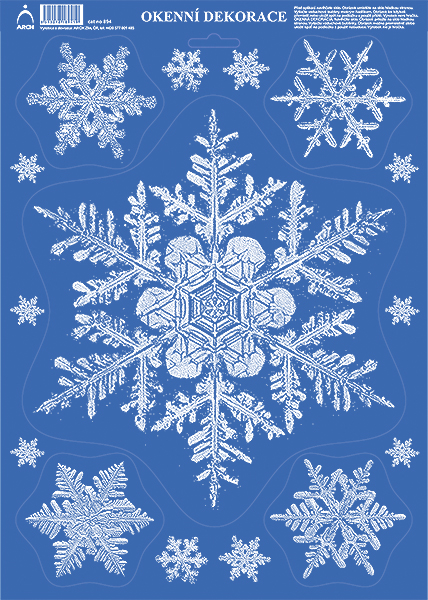 Velká vánoční vločka