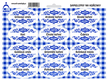 Modrý cibulák - Grilovací směs