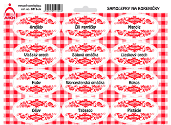 Červený cibulák - Arašidy