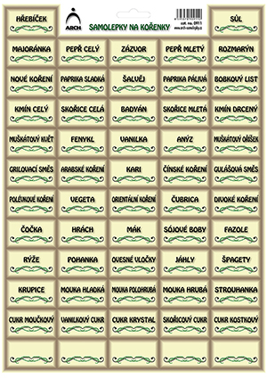 ORNAMENTY - Hřebíček (základ)