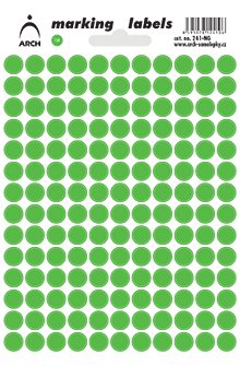 Neonová kolečka 8 mm - zelená