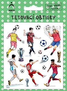 Dětské tetovací obtisky - fotbalisti 02