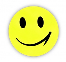 Reflexní samolepka - Smajlík