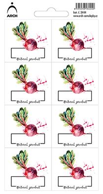 ČERVENÁ ŘEPA - Natural product - 8 voděodolných et