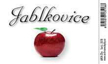 Jablkovice - etiketa 8,5 x 5,5 cm