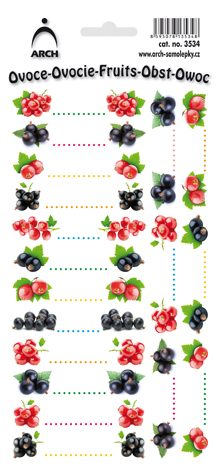 Domácí výroba - RYBÍZ - 18 etiket