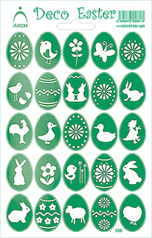 Zelená vajíčka - Deco Easter