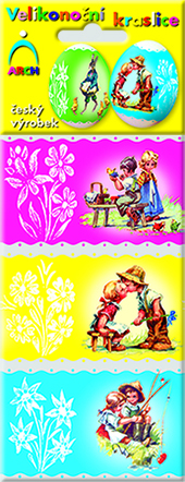 Velikonoční košilky - barevný podklad