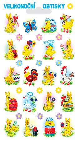 Obtisky - zajíček (32 obrázků)