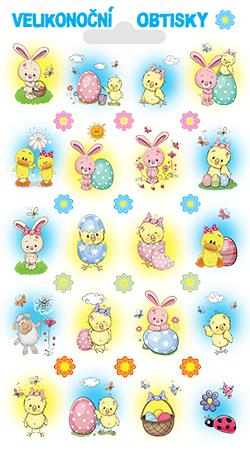 Obtisky - králíček (32 obrázků)