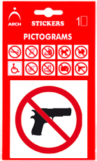 Zákaz vstupu se zbraněmi