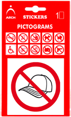 Zákaz vstupu s kšiltovkou