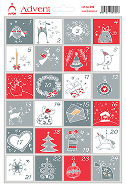 Adventní kalendář - ptáček