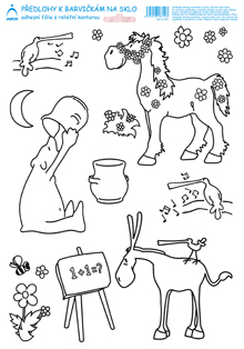 Koník, méďa a oslík