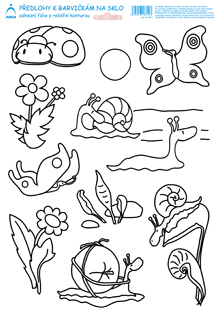 Šnečci, motýlci a beruška